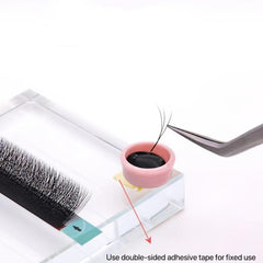 50pcs Mini Glue Delay Cups for Beauty Eyelash Extensions Nail Art