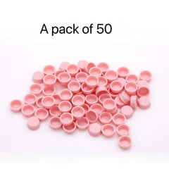 50pcs Mini Glue Delay Cups for Beauty Eyelash Extensions Nail Art