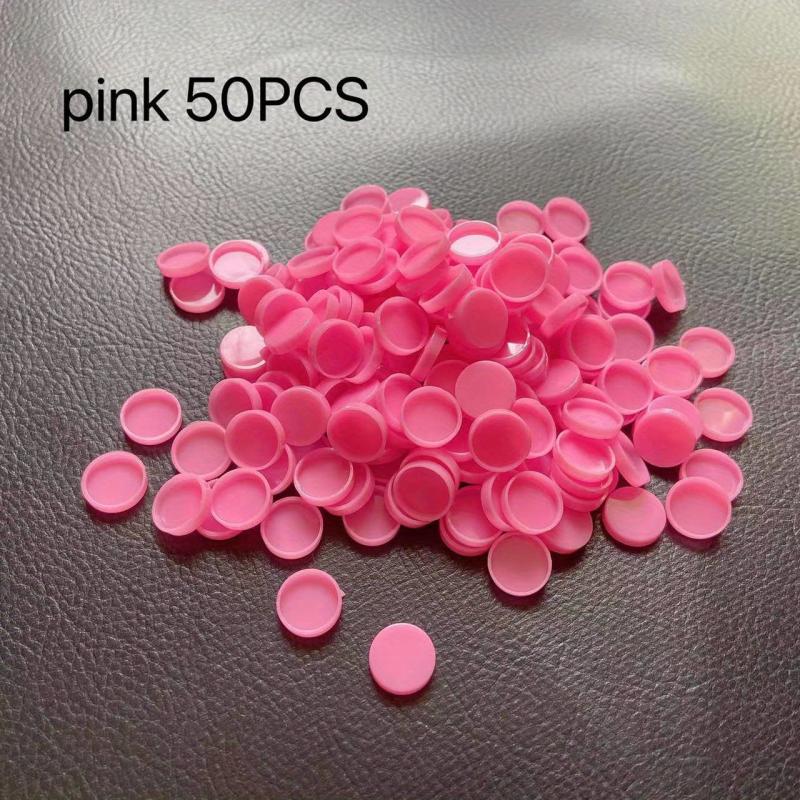 50pcs Mini Glue Delay Cups for Beauty Eyelash Extensions Nail Art