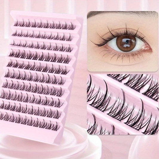 11 12 13mm Cluster Lashes Mixed DIY Segmented Lashes Extension Individual Lashes