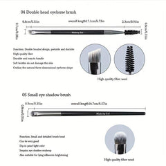Vegan Eye Makeup Brush for Precision Application & Blending