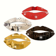 3D Lips Mirror Wall Stickers Acrylic DIY Self Adhesive Murals