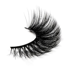 4 Pairs Eyelashes 2 Brushes Complete Lashes 17mm Fluffy Wispy False Eyelashes