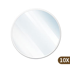 Portable 10X Magnifying Shower Mirror with Suction Cups