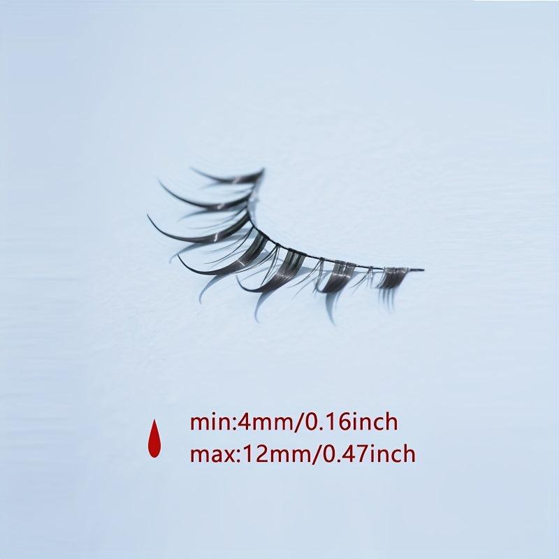 20 Pairs Fluffy Natural False Eyelashes Pack