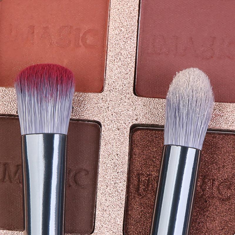 5pcs Eyeshadow Brushes Set with Storage Case, Eye Shadow Makeup Brush Kit