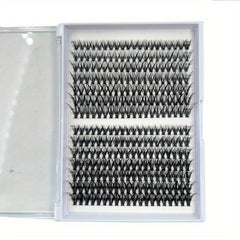 14 Rows Mini D Curl Lash Clusters for Natural Volume DIY Eyelash Extension