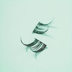 90pcs Cluster Eyelashes Fish Tail False Eyelashes 9 15mm Mix Tray