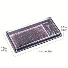 48 Pcs Cluster Style Individual Cluster Lashes DIY Eyelash Extension Kit