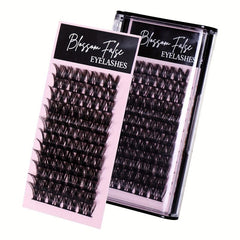 48 Pcs Cluster Style Individual Cluster Lashes DIY Eyelash Extension Kit