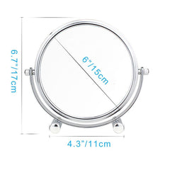 Double Sided 10X 1X Makeup Mirror with Stand