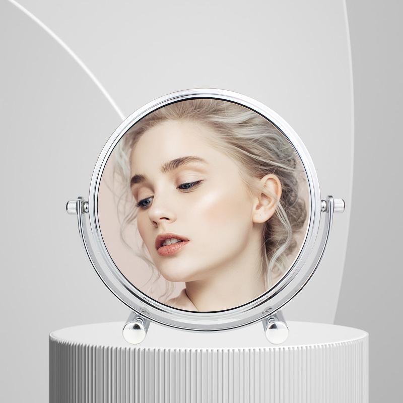 Double Sided 10X 1X Makeup Mirror with Stand