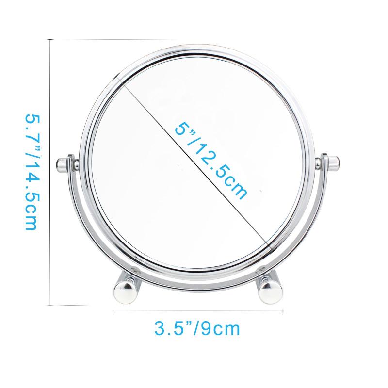 Double Sided 10X 1X Makeup Mirror with Stand