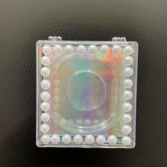 Square Pearl Eyelash Packaging Boxes - Protect and Organize Your Eyelashes