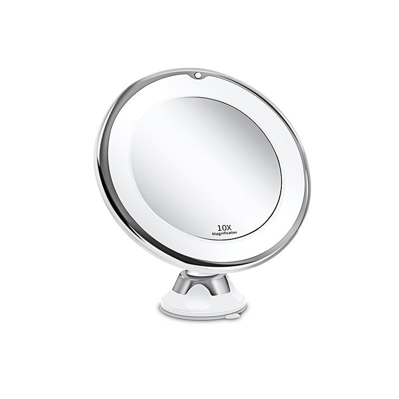 10x LED Makeup Mirror Touch Screen Portable Flexible Magnifying Vanity