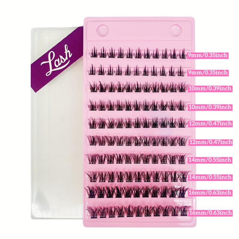 120Pcs Lash Clusters 9-16mm Soft Segmented Lash Extensions