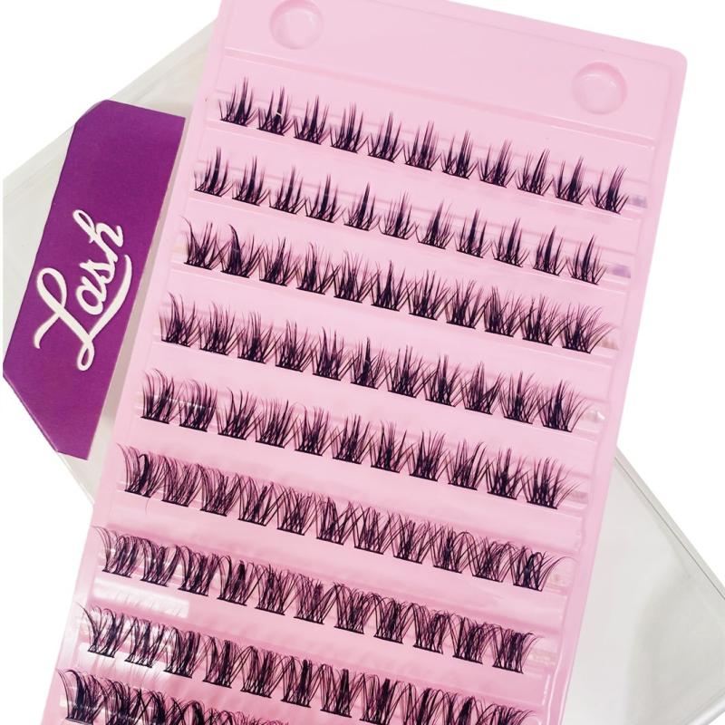 120Pcs Lash Clusters 9-16mm Soft Segmented Lash Extensions