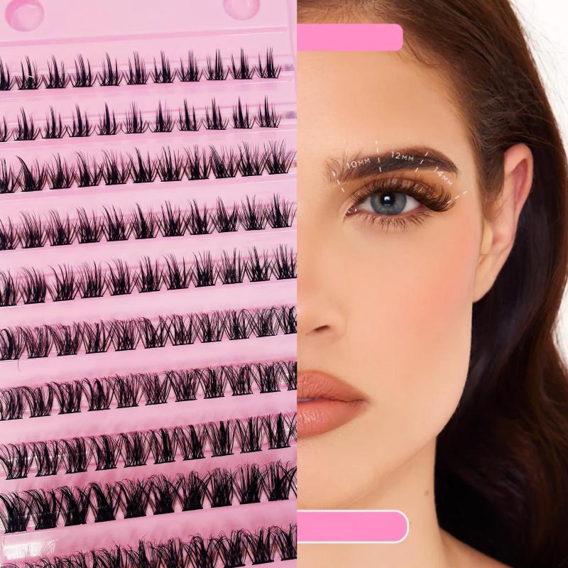 120Pcs Lash Clusters 9-16mm Soft Segmented Lash Extensions