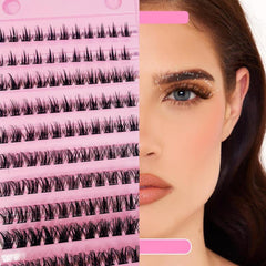 120Pcs Lash Clusters 9-16mm Soft Segmented Lash Extensions