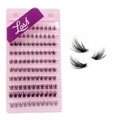 120Pcs Lash Clusters 9-16mm Soft Segmented Lash Extensions