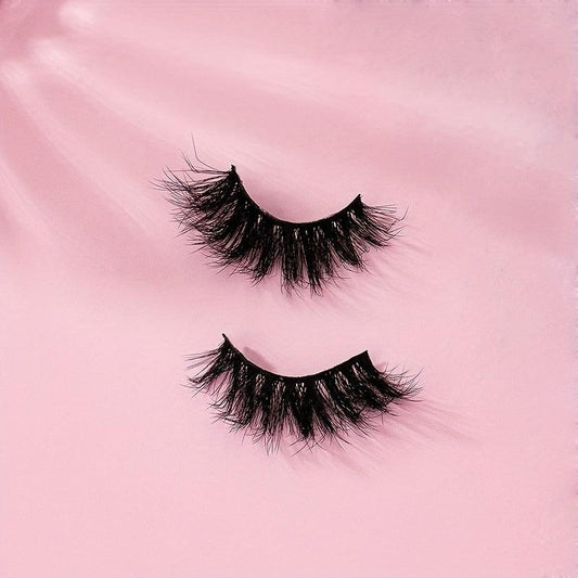 Thick Long 6D Volume Eyelashes 7 Pairs 20mm Fluffy False Eyelashes