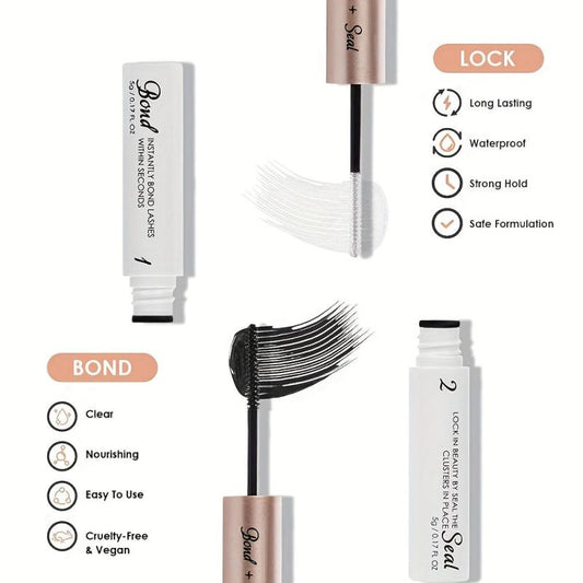 Lash Bond & Seal Cluster Lash Glue Individual Eyelash Extension Adhesive 5ml