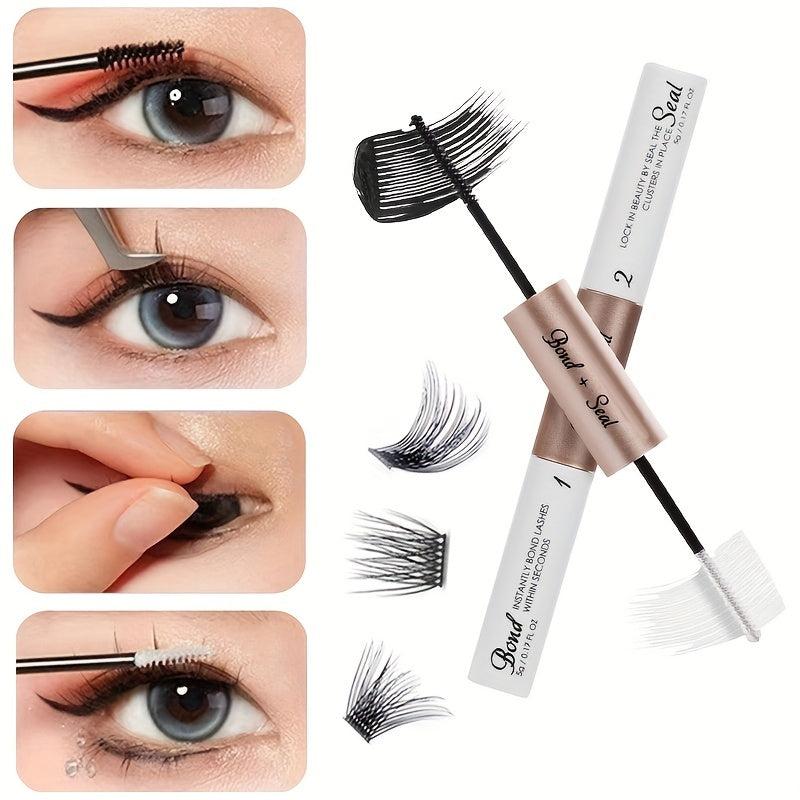 Lash Bond & Seal Cluster Lash Glue Individual Eyelash Extension Adhesive 5ml