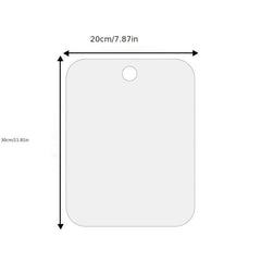 Fogless Shower Mirror for Shaving - Wall Hanging Bathroom Mirror