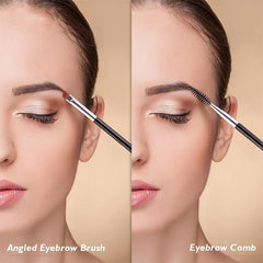 Double Sided Eyebrow Brush for Smooth Application