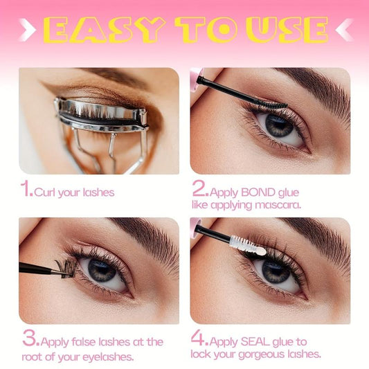 Waterproof Lash Extension Glue Strong Dark Lash Adhesive