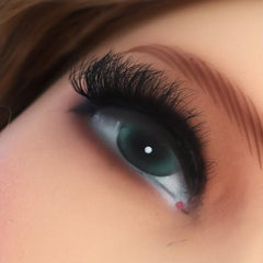 7 Pairs False Eyelashes Thick Curling 13mm Wispy False Eyelash