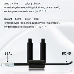 DIY Eyelash Extensions Bond & Sealant for Individual Pre-cut Lashes