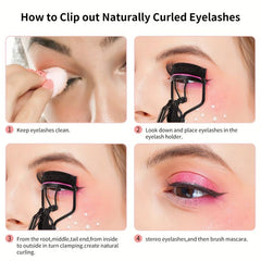 Professional Eyelash Curler Kit with 10 Extra Pads