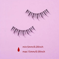 Spiky Manga Lashes for Anime Cosplay False Eyelashes