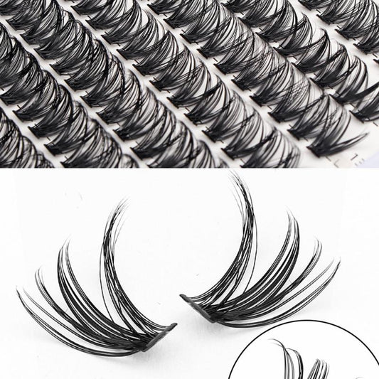 280 Pcs D Curl Wispy Cluster Lashes for DIY Extensions