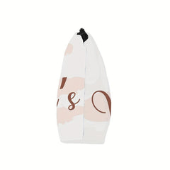 Mother's Makeup Bag Butterfly Floral & Letter Pattern Cosmetic Bag