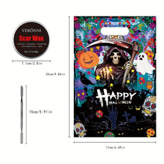 Halloween Makeup Set: Shaping Skin Wax & Edge Plasma Eyebrow Wax