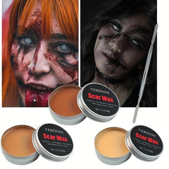Halloween Makeup Set: Shaping Skin Wax & Edge Plasma Eyebrow Wax