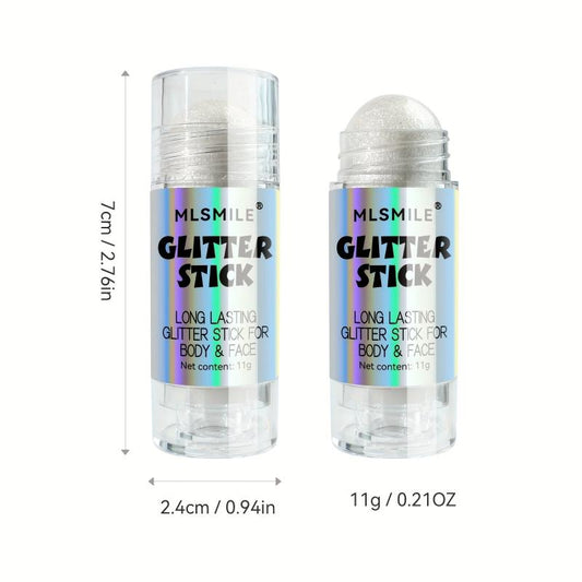 Long Lasting Glitter Stick for Body and Face - Metallic Highlighter
