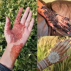 Long Lasting Temporary Tattoo Inks & Stencils Kit Semi Permanent Tattoo Ink Gel