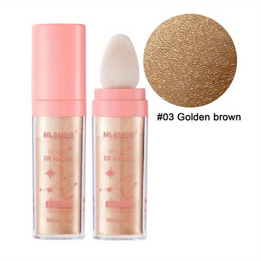 Elf Pearly Highlighter Powder for Face Lips Eyes Natural Contouring Blush