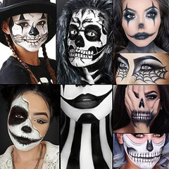 Clown Face Paint Cream Makeup Stage Film Cosplay Halloween Clown Costume