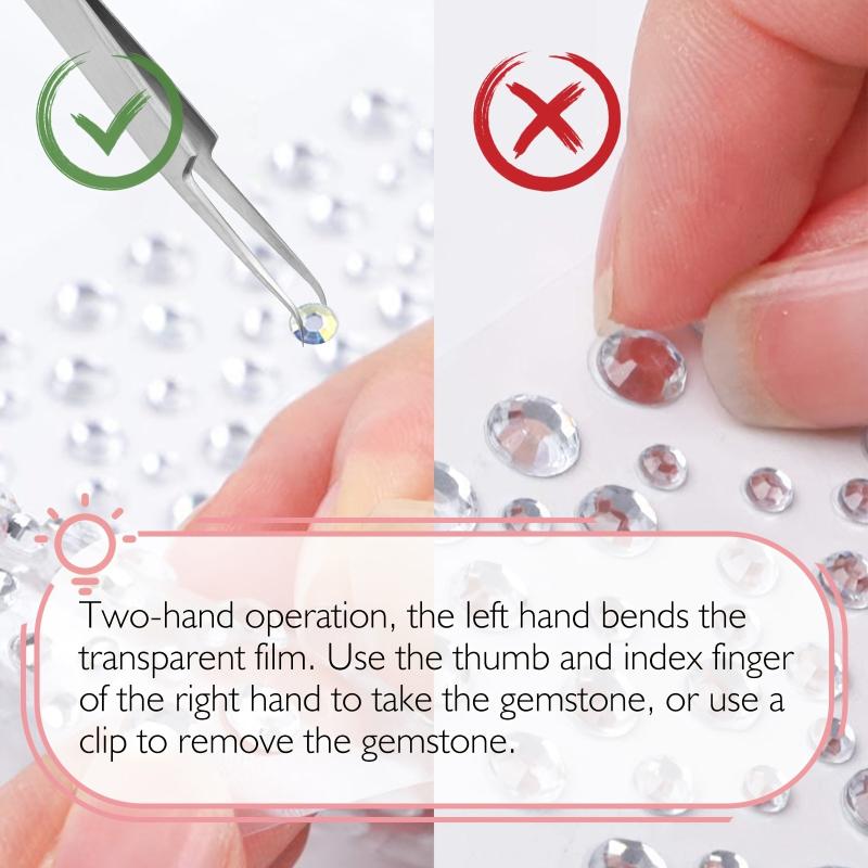 Rhinestone Makeup Stickers Body Nail Jewels Decoration