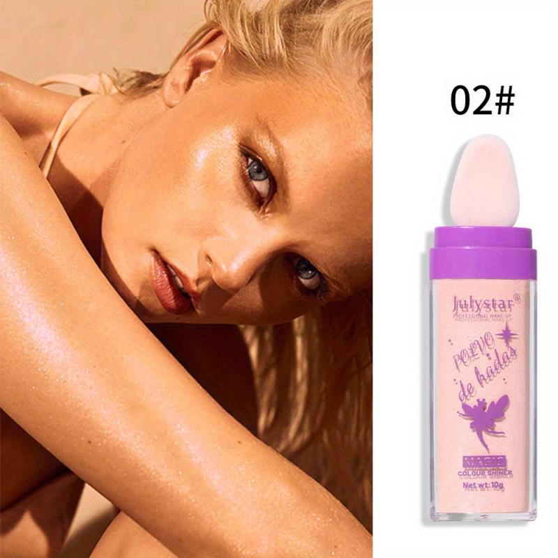 Natural 3 Eye Shadow Powder Waterproof and Long Lasting Fairy Glitter