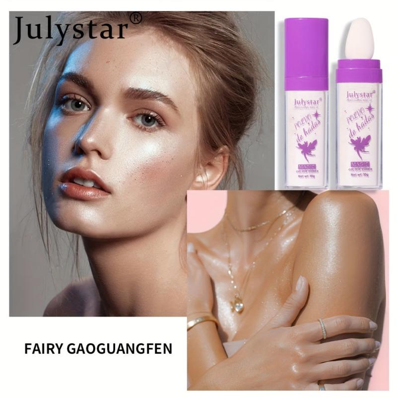 Natural 3 Eye Shadow Powder Waterproof and Long Lasting Fairy Glitter