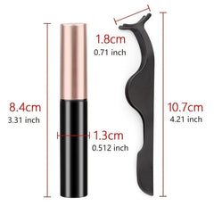 Magnetic Eyeliner Eyelash Set with 3D Mink Lashes