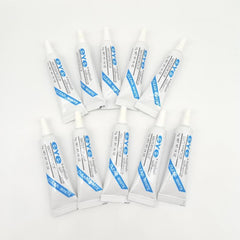 10pcs Waterproof False Eyelashes Adhesive Clear 7g