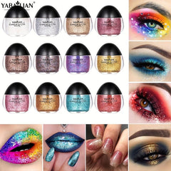 Starry Sky Gel Eyeshadow Pearlescent Sequins Liquid Eyeshadow