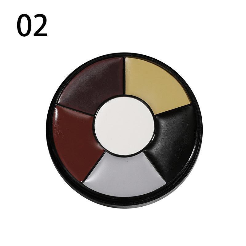 6 Colors Injury Effect Makeup Face Paint Palette Body Paint