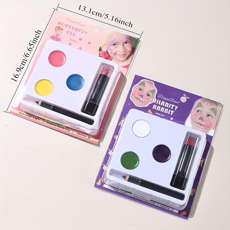5pcs Halloween Makeup Water Soluble Paint Pigment Sweat Resistant